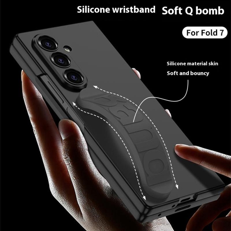 Deksel Samsung Galaxy Z Fold 7 Manuell Stropp-stativ Beskyttelse Deksel