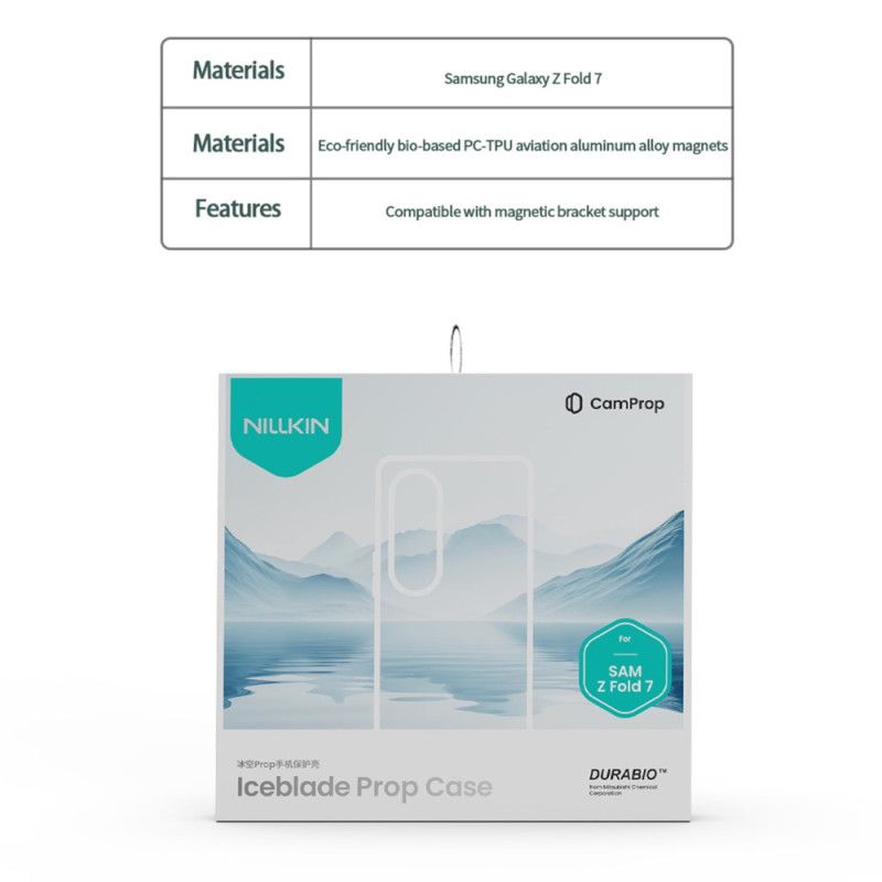 Deksel Samsung Galaxy Z Fold 7 Nillkin Iceblade Prop Beskyttelse Deksel