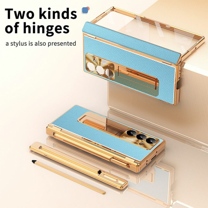 Deksel Samsung Galaxy Z Fold 7 Premium Design Med Hengselbeskytter Beskyttelse Deksel