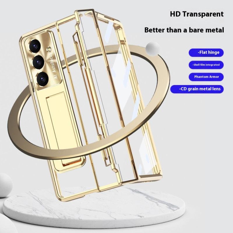 Deksel Samsung Galaxy Z Fold 7 Stativ Og Skjermbeskytter