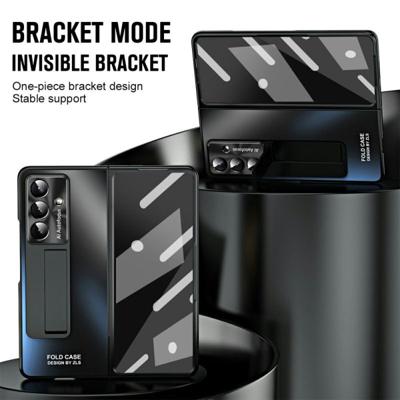 Deksel Samsung Galaxy Z Fold 7 Stativ Og Skjermbeskytter I Matt Finish