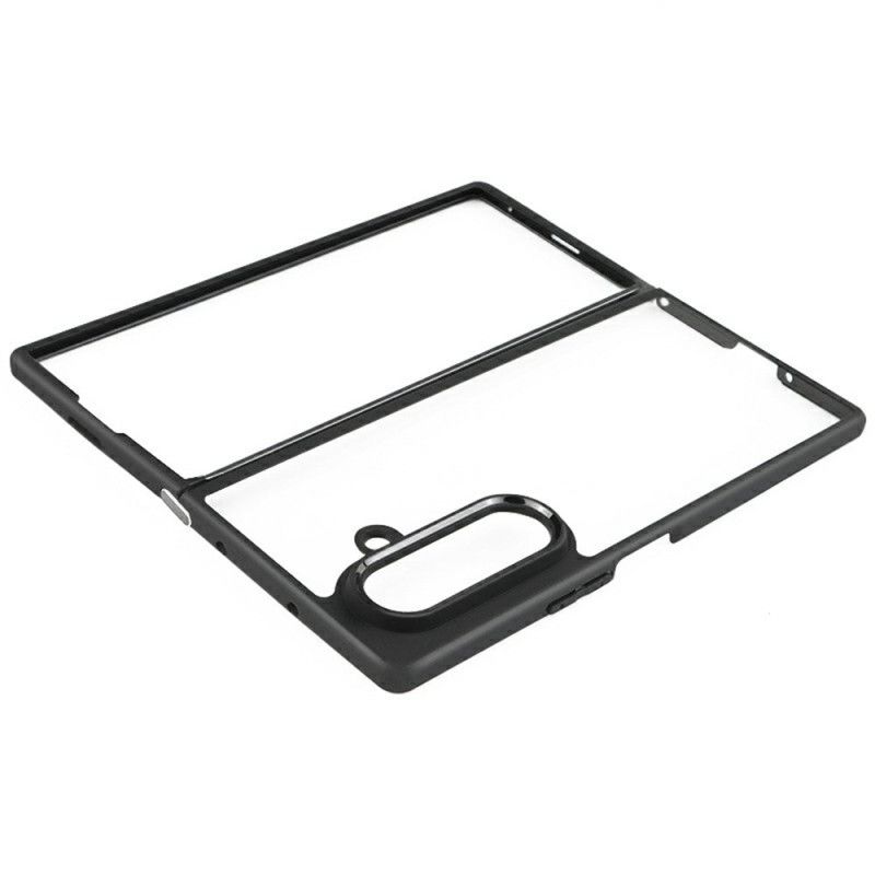 Deksel Samsung Galaxy Z Fold 7 Støtsikker Med Gjennomsiktighet Tilbake
