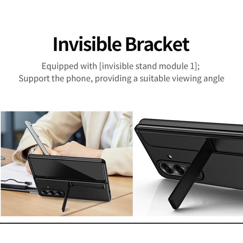 Deksel Til Samsung Galaxy Z Fold 7 Integrert Stativ Og Pekepennholder