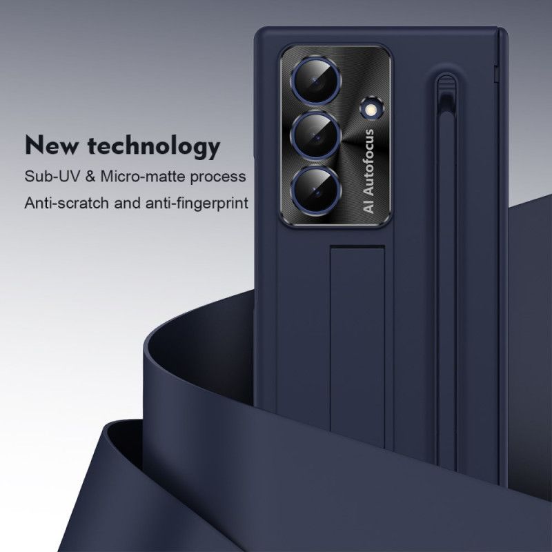Deksel Til Samsung Galaxy Z Fold 7 Klassisk Stativ Og Pekepenn