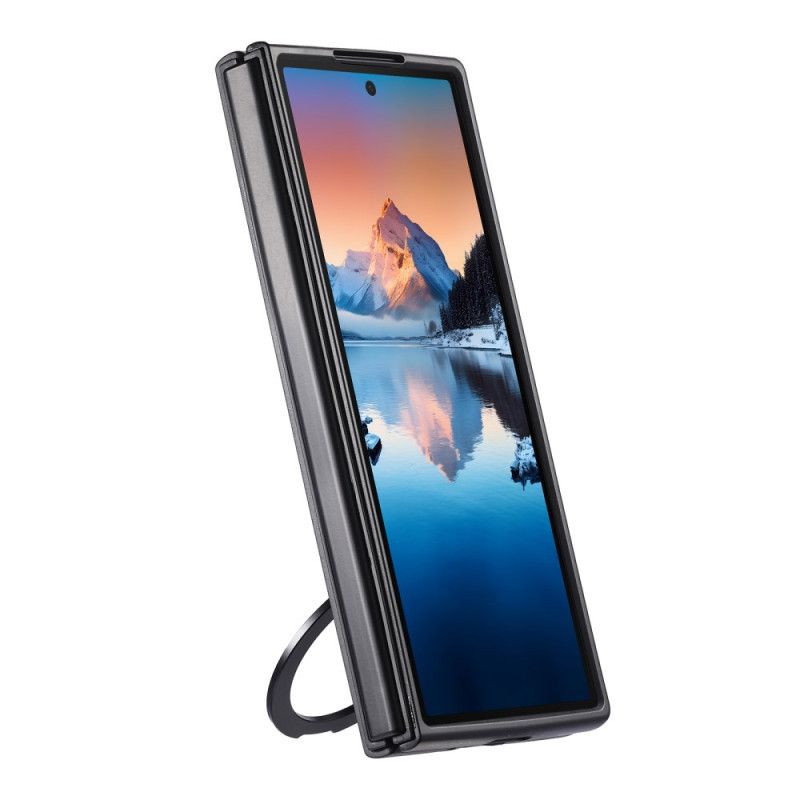 Deksel Til Samsung Galaxy Z Fold 7 Magnetisk Hengsel Med Suteni-ringholder