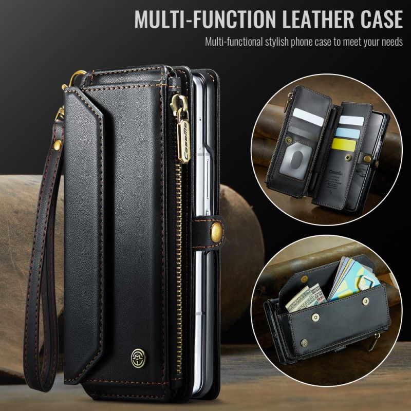 Folio Deksel Til Samsung Galaxy Z Fold 7 Caseme-lommebok