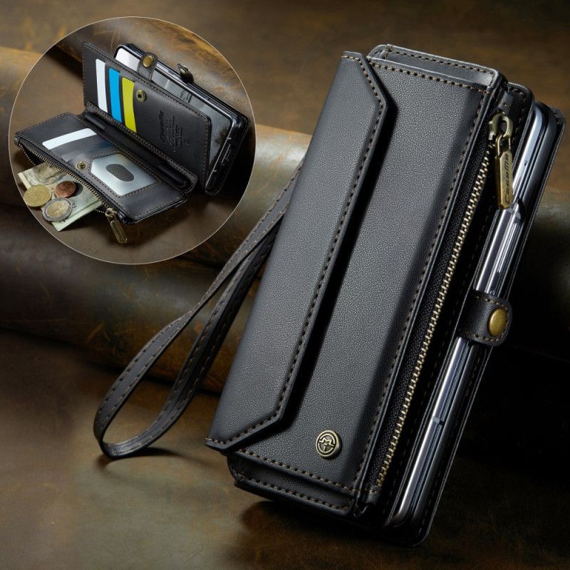 Folio Deksel Til Samsung Galaxy Z Fold 7 Caseme-lommebok