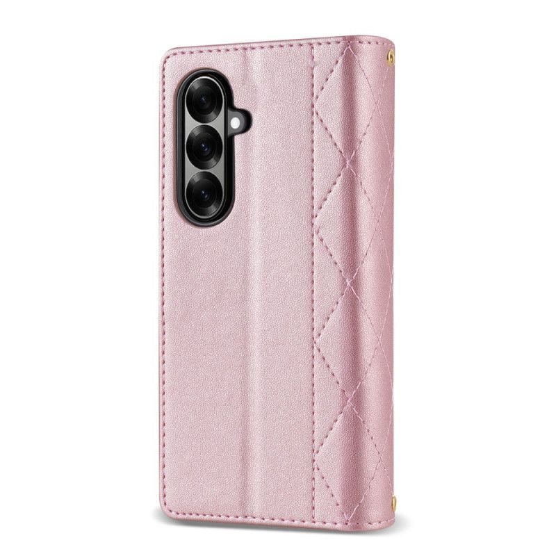 Folio Deksel Til Samsung Galaxy Z Fold 7 Polstret Med Skulderstropp Og Snor