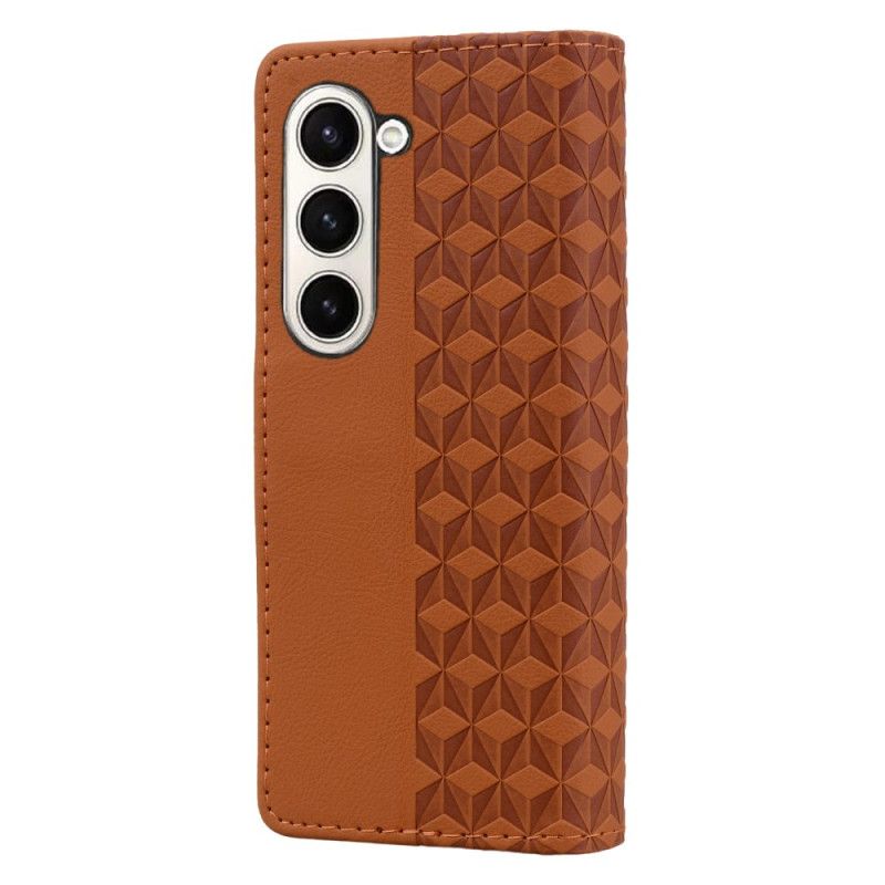 Lærdeksel Folio Deksel Samsung Galaxy Z Fold 7 Smile Strap