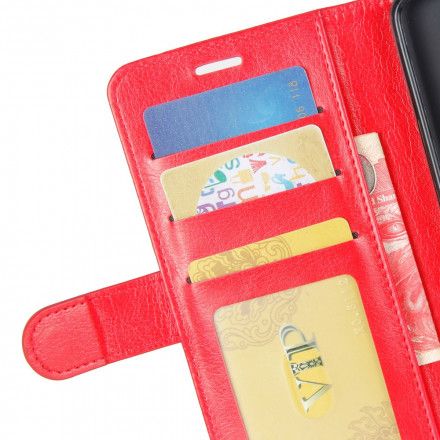 Folio Deksel Til Xiaomi Redmi 6A Klassisk Skinneffekt