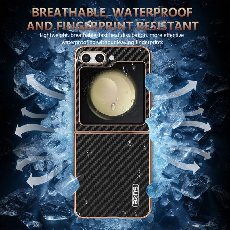 Deksel Samsung Galaxy Z Flip 7 Fe Azns Karbonfiber