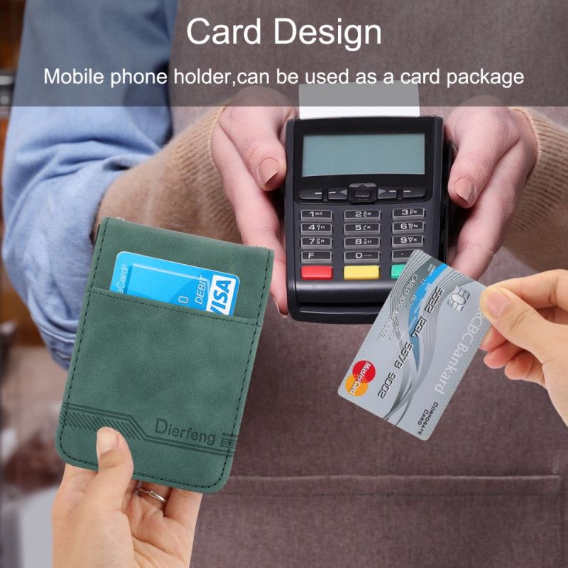 Deksel Samsung Galaxy Z Flip 7 Fe Dierfeng-kortholder