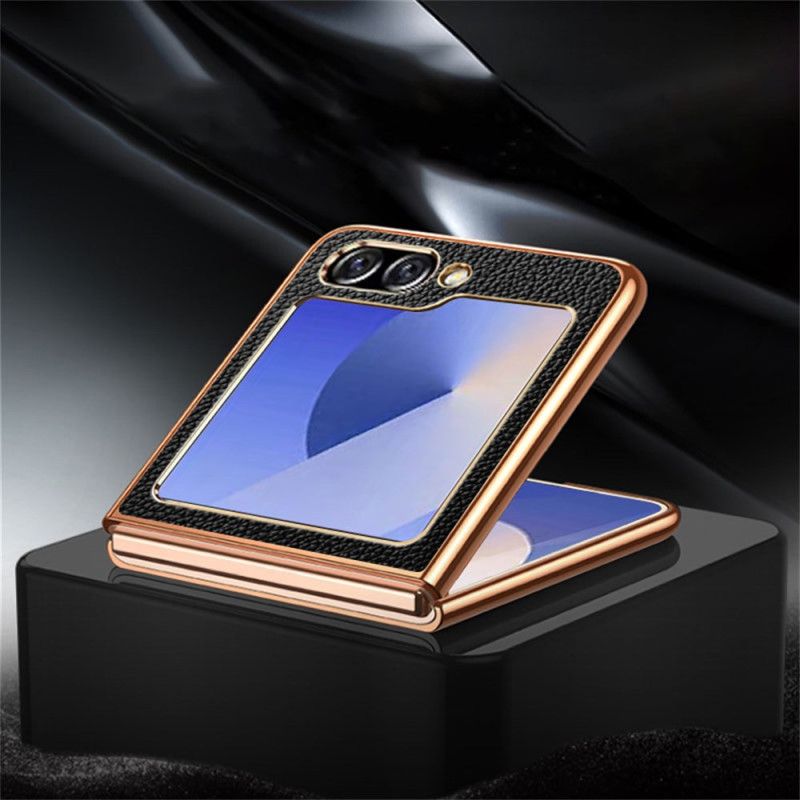 Deksel Samsung Galaxy Z Flip 7 Fe Ekte Skinn