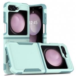 Deksel Samsung Galaxy Z Flip 7 Fe Ensfarget Forsterket