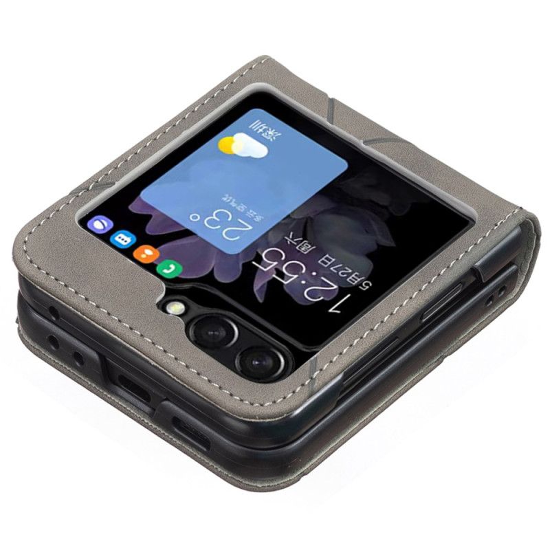 Deksel Samsung Galaxy Z Flip 7 Fe Geometrisk Beskyttelse Deksel