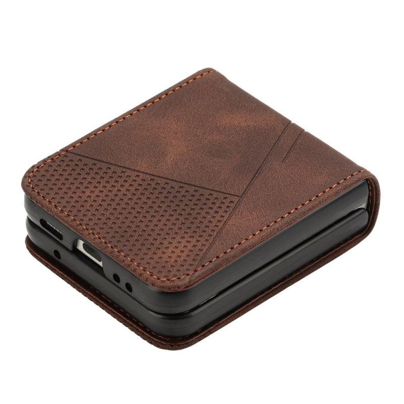 Deksel Samsung Galaxy Z Flip 7 Fe Geometrisk Med Skulderstropp