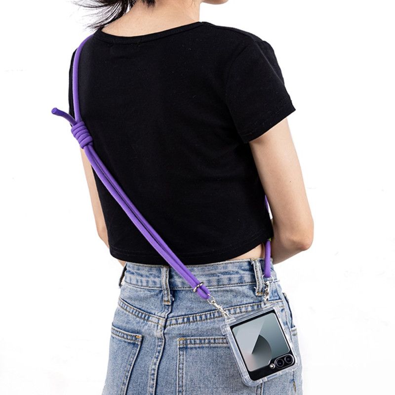 Deksel Samsung Galaxy Z Flip 7 Fe Gjennomsiktig Beskyttelse Deksel