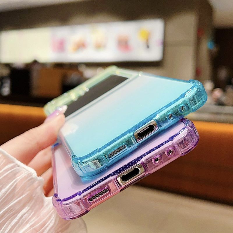 Deksel Samsung Galaxy Z Flip 7 Fe Gradientfarger