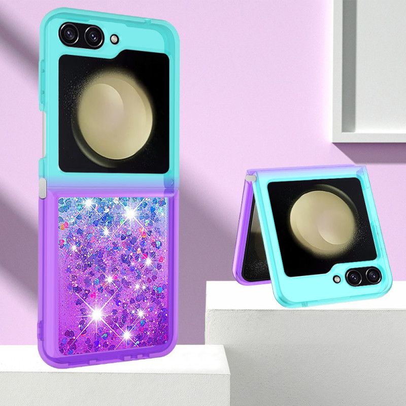 Deksel Samsung Galaxy Z Flip 7 Fe Gradientglitter