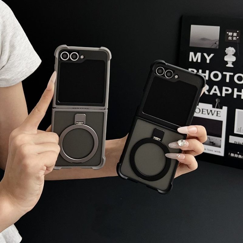 Deksel Samsung Galaxy Z Flip 7 Fe Innebygd Magnetisk Stativ