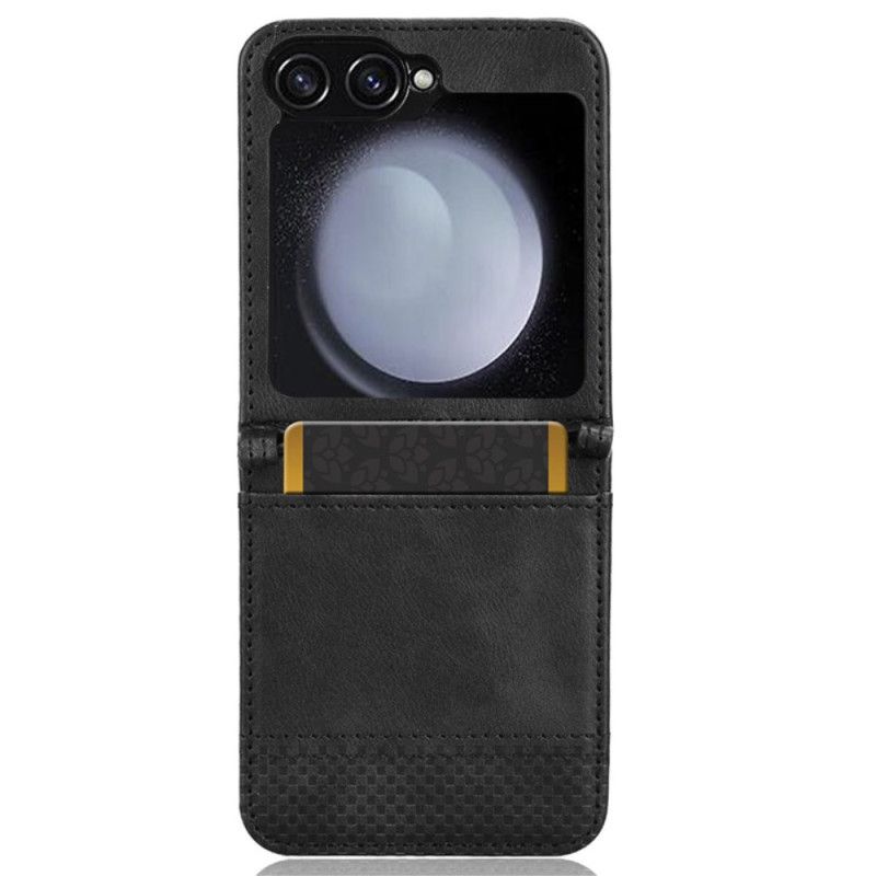 Deksel Samsung Galaxy Z Flip 7 Fe Kortholder I Retroskinnstil