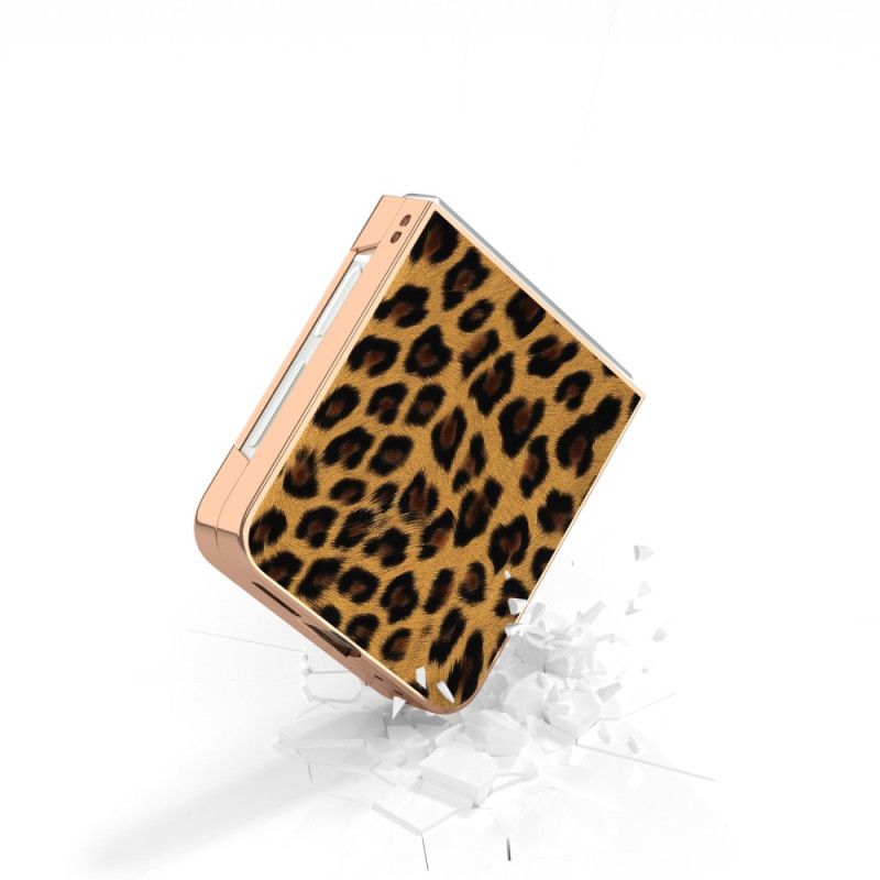 Deksel Samsung Galaxy Z Flip 7 Fe Leoparddesign