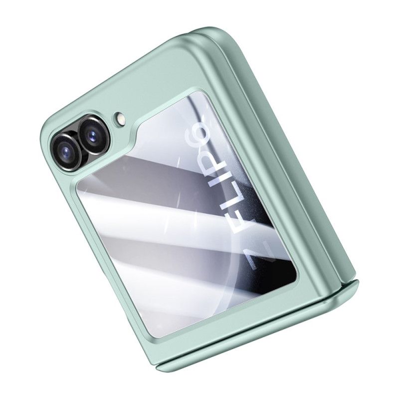 Deksel Samsung Galaxy Z Flip 7 Fe Mobildeksel Bakhengselbeskytter I Herdet Glass Og Skjermbeskytter