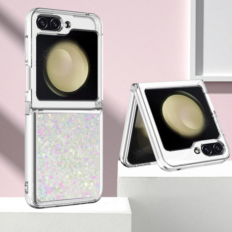 Deksel Samsung Galaxy Z Flip 7 Fe Mobildeksel Glitter
