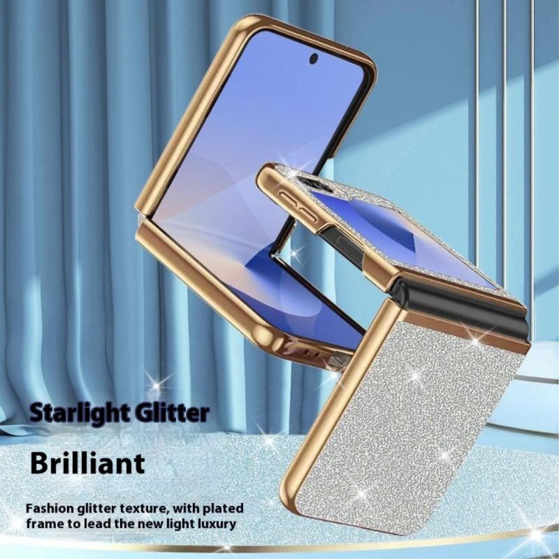 Deksel Samsung Galaxy Z Flip 7 Fe Mobildeksel Klassisk Glitter