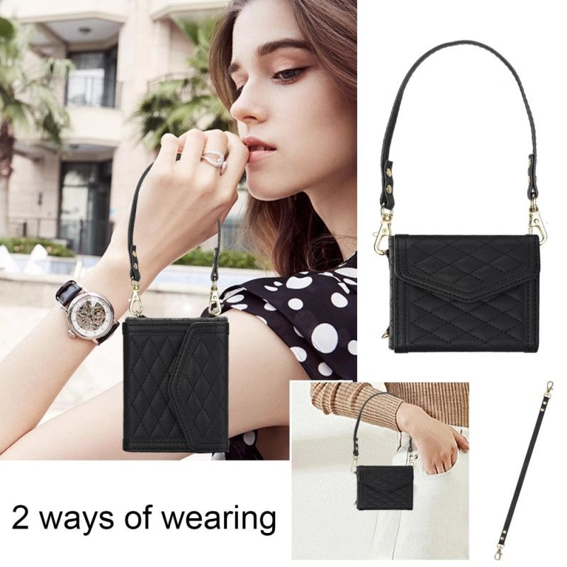 Deksel Samsung Galaxy Z Flip 7 Fe Mobildeksel Kortholder Skulderstropp Og Snor