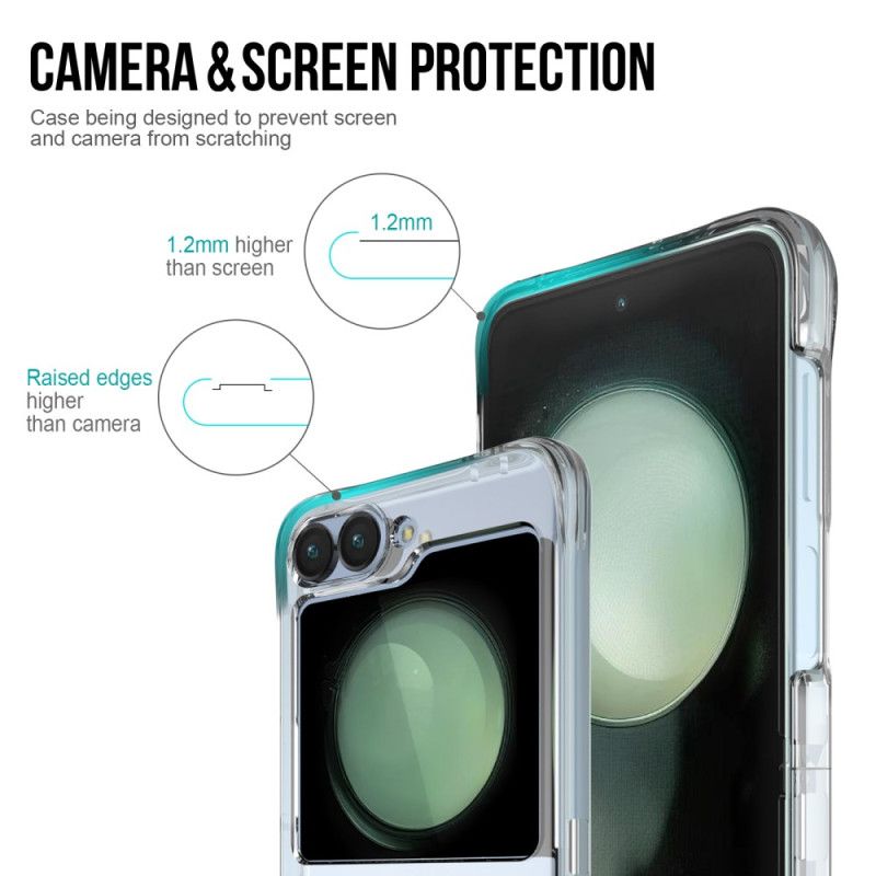 Deksel Samsung Galaxy Z Flip 7 Fe Mobildeksel Magnetisk Klar