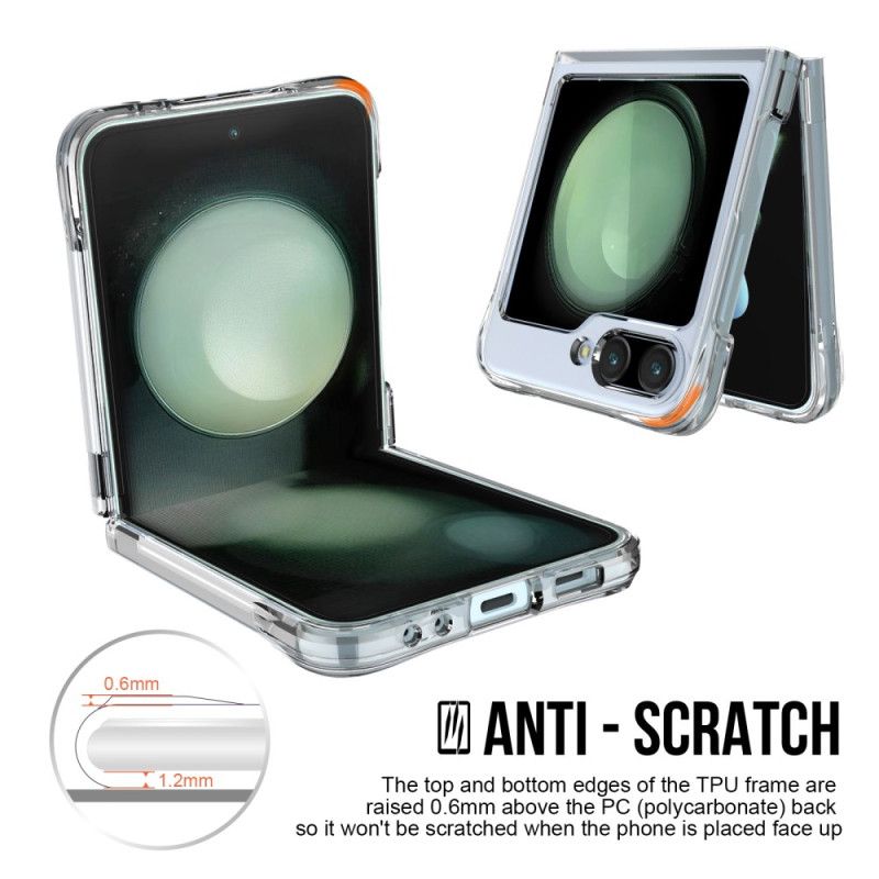 Deksel Samsung Galaxy Z Flip 7 Fe Mobildeksel Magnetisk Klar