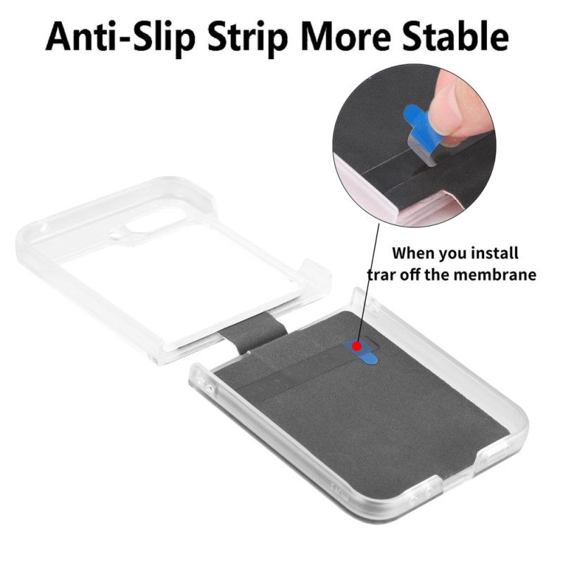 Deksel Samsung Galaxy Z Flip 7 Fe Paljetter Og Rhinestones