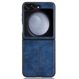 Deksel Samsung Galaxy Z Flip 7 Fe Søm I Kunstskinn