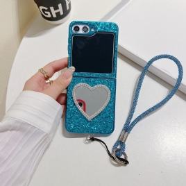 Deksel Samsung Galaxy Z Flip 7 Fe Speil Og Stropp