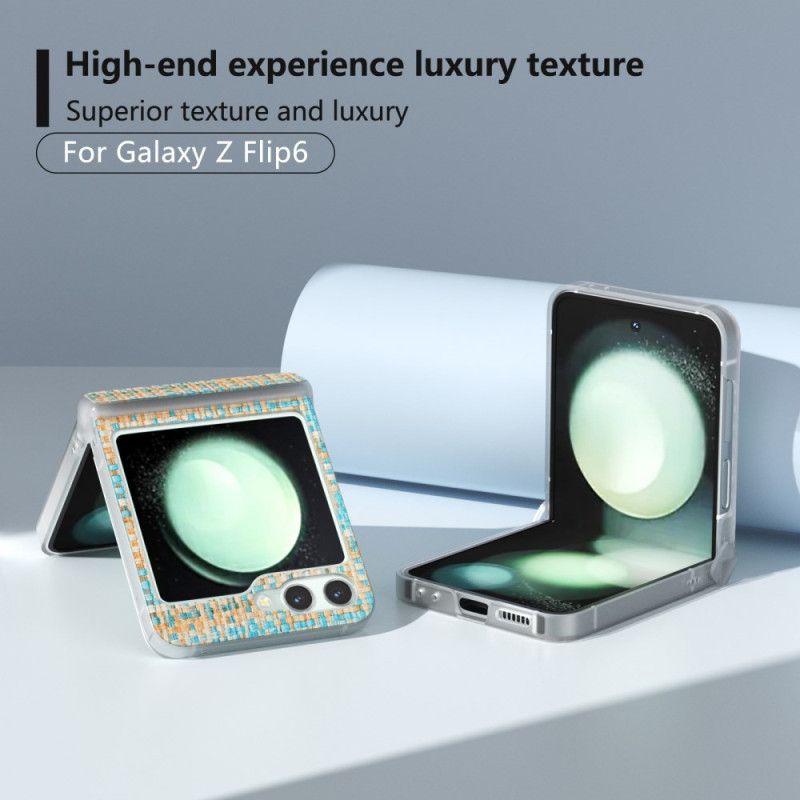 Deksel Samsung Galaxy Z Flip 7 Fe Stoffeffekt Beskyttelse Deksel