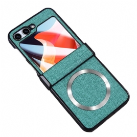 Deksel Samsung Galaxy Z Flip 7 Fe Stofftekstur