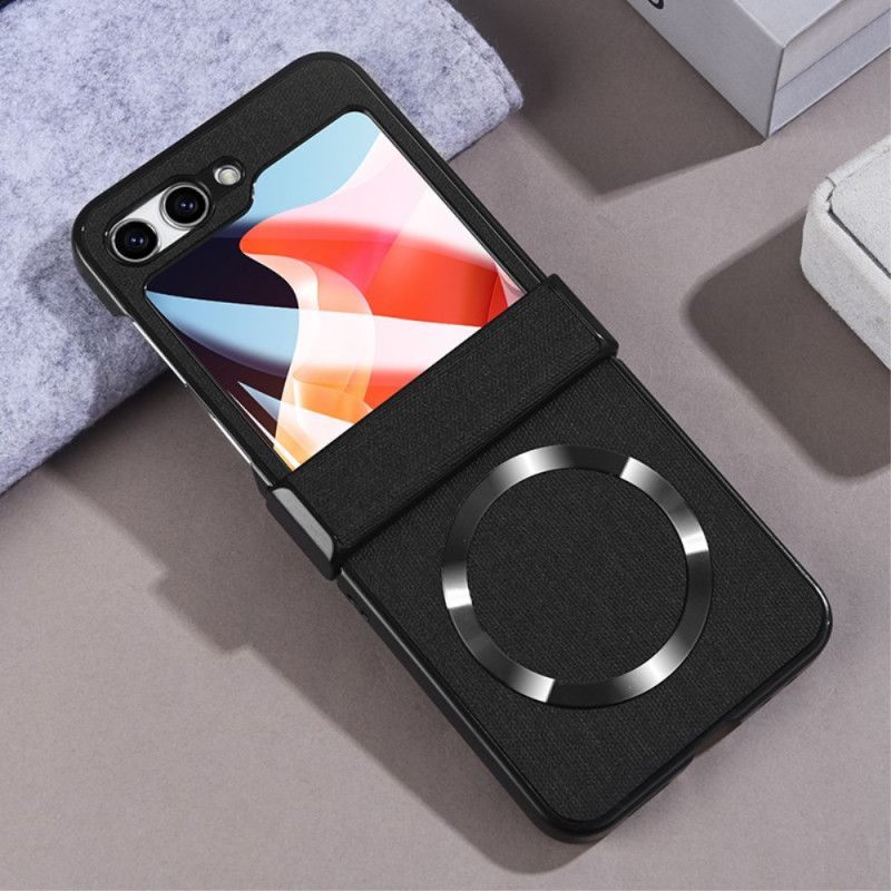 Deksel Samsung Galaxy Z Flip 7 Fe Stofftekstur