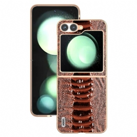 Deksel Samsung Galaxy Z Flip 7 Fe Style Croco