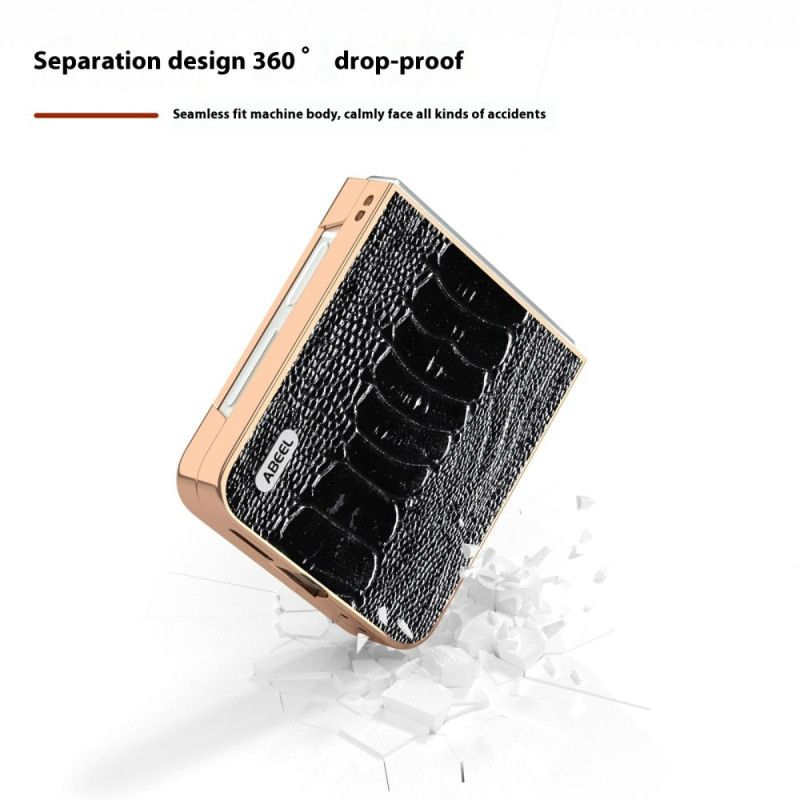 Deksel Samsung Galaxy Z Flip 7 Fe Style Croco