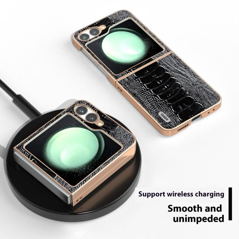 Deksel Samsung Galaxy Z Flip 7 Fe Style Croco