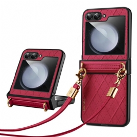 Deksel Samsung Galaxy Z Flip 7 Fe Sulada Skulderstropp