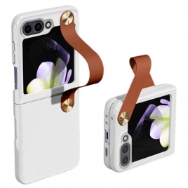 Deksel Samsung Galaxy Z Flip 7 Fe Ultratynn Gkk-lærrem