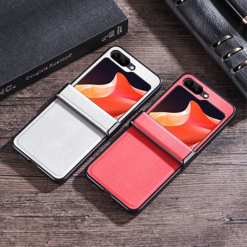 Deksel Samsung Galaxy Z Flip 7 Fe Ultratynt Kunstskinn