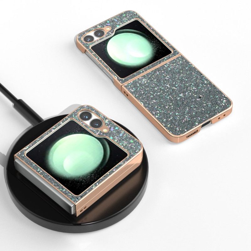 Deksel Til Samsung Galaxy Z Flip 7 Fe Glitterdesign