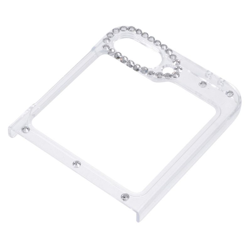 Deksel Til Samsung Galaxy Z Flip 7 Fe Rhinestone-dekorasjon