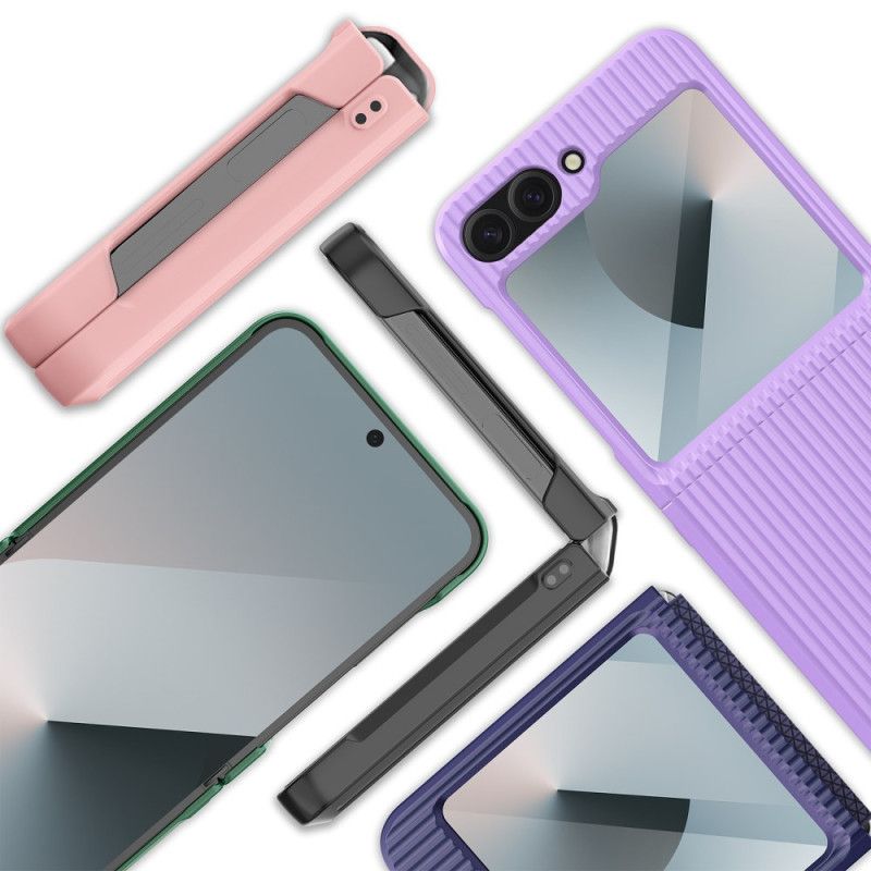 Deksel Til Samsung Galaxy Z Flip 7 Fe Stripete Design