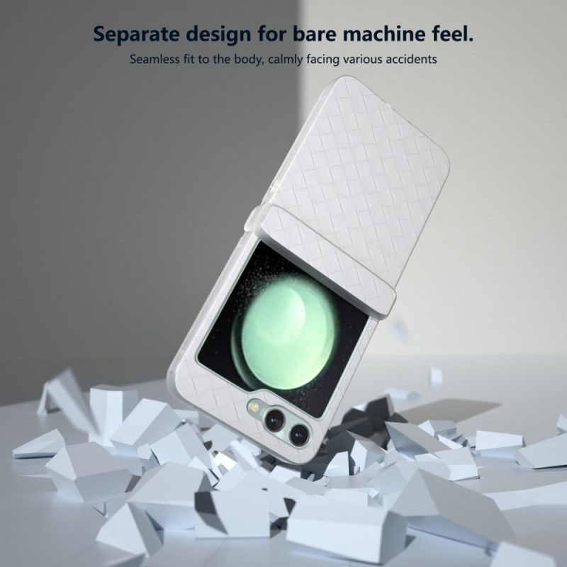 Deksel Til Samsung Galaxy Z Flip 7 Fe Vevd Tekstur