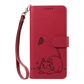 Folio Deksel Oppo Reno 14f 5g Katt