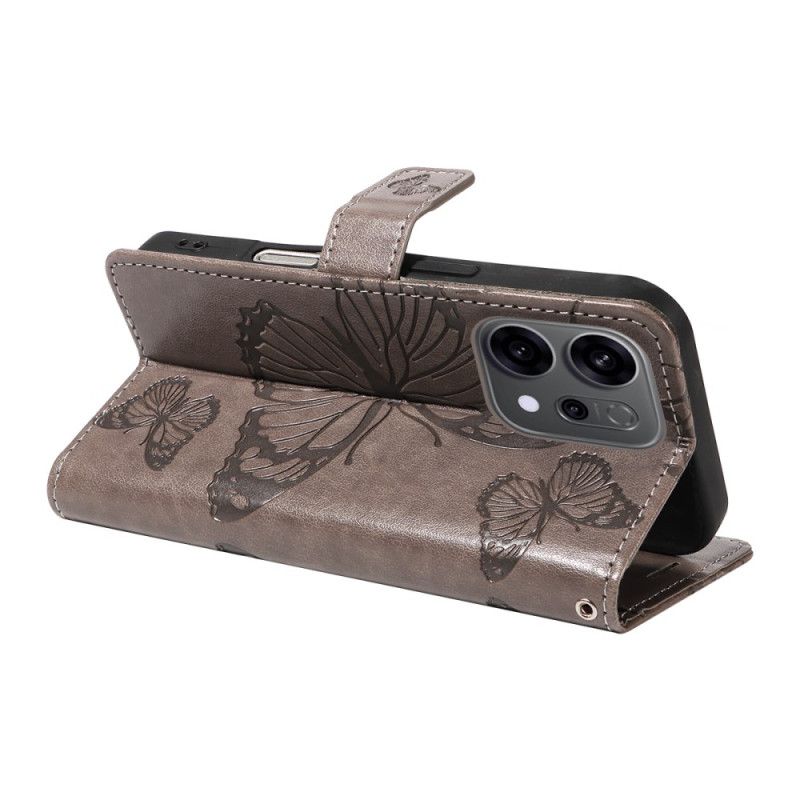 Folio Deksel Oppo Reno 14f 5g Kjempesommerfugler